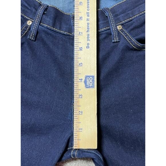 James Jeans Womens 29 Hector Low Rise Bootcut Dark Wash Denim Stretch Blue - Picture 4 of 8